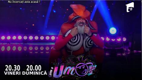 iUmor Sezonul 13, 11 septembrie 2022. Ian Magiegore aka ”Mister Poo”, număr greu de privit!