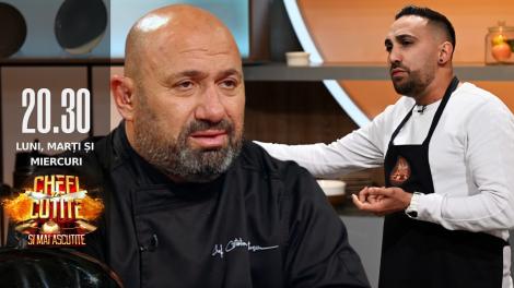 Chefi la Cuțite Sezonul 10, 12 septembrie 2022. Andres Gustavo, venit din Uruguay, a pregătit o rețetă locală
