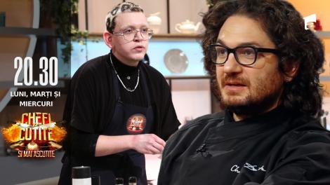 Chefi la Cuțite Sezonul 10, 14 septembrie 2022. Titus Alexandru Antonescu a impresionat chefii cu desertul său