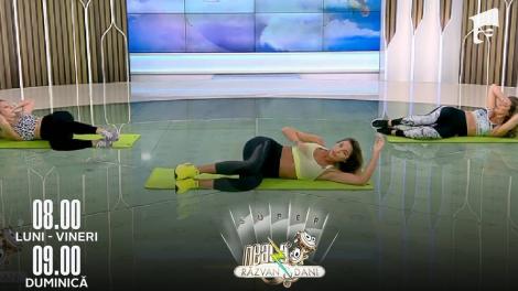 Super Neatza, 16 septembrie 2022. Fitness cu Diana Stejereanu: antrenament dedicat proaspetelor mămici - sesiunea a 3-a
