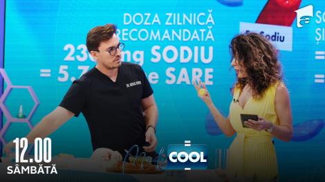 Medicool sezonul 3, 17 septembrie 2022. La ce este bună sarea