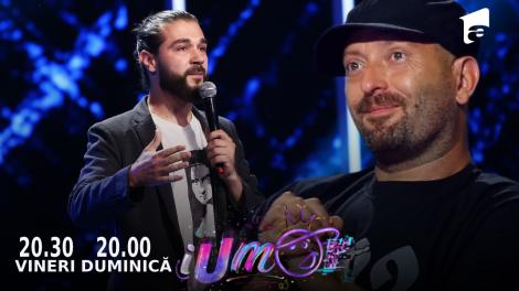 iUmor Sezonul 13, 18 septembrie 2022. Marin Madan, intrare spectaculoasă pe scenă