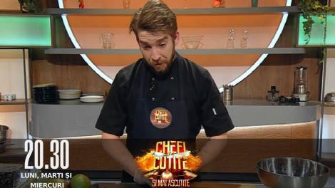 Chefi la Cuțite Sezonul 10, 19 septembrie 2022. Vlad Floare i-a surprins pe jurați cu povestea sa de viață