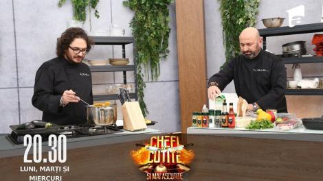 Chefi la Cuțite Sezonul 10, 21 septembrie 2022. Ce ingredient vedetă folosesc chefii la jocul pentru amuleta cu numărul 10