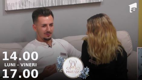 Mireasa Sezonul 6, 21 septembrie 2022. Miruna și Cosmin, discuții în cuplu