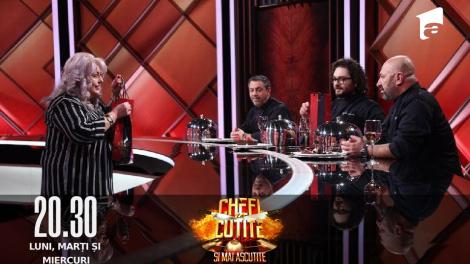 Chefi la Cuțite, sezonul 10, 26 septembrie 2022. Ce cadou surpriză au primit jurații din partea Mihaelei Rizan