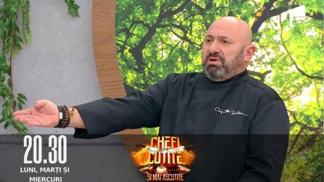 Chefi la Cuțite, sezonul 10, 26 septembrie 2022. Chef Cătălin Scărlătescu gătește ravioli