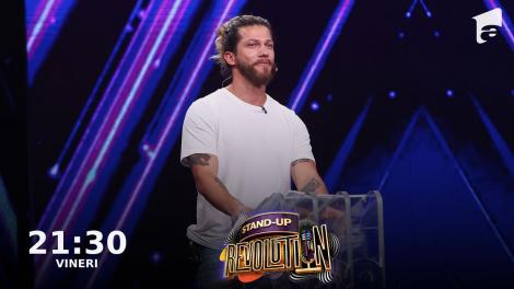 Stand-up Revolution | Sezonul 2, 30 septembrie 2022. Bogdan Urucu, dezvăluiri amuzante din trecutul său de polițist