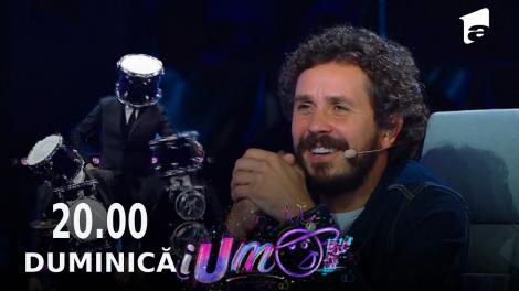 iUmor sezonul 13, 2 octombrie. Les Freres Colle, un număr inedit muzical, dar cu nuanțe de umor