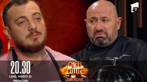 Chefi la cuțite sezonul 10, 04 octombrie 2022. Copiii l-au determinat să gătească! Daniel Ungureanu vine cu un super preparat