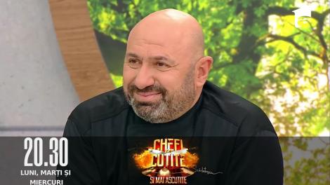 Chefi la Cuțite, sezonul 10, 4 octombrie 2022. Chef Cătălin Scărlătescu gătește tataki cu salsa de mango by Scărlătescu