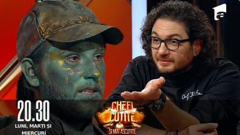 Chefi la cuțite sezonul 10, 05 octombrie 2022. Sherlock Holmes, Agatha Christie și Leonardo da Vinci le gătesc celor trei chefi