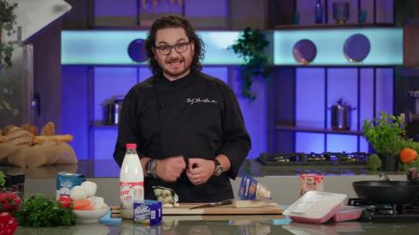 Chef-ul rețetelor: Florin Dumitrescu gătește "Canelloni Bolognese"