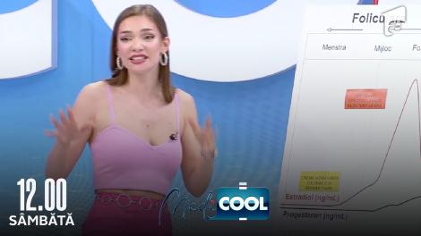 Medicool sezonul 3, 8 octombrie 2022. Cum se schimbă tenul pe parcursul unui ciclu menstrual