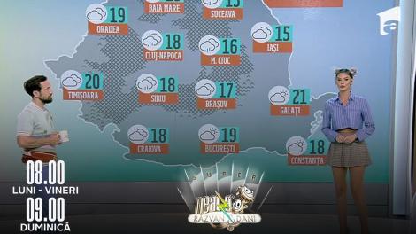 Super Neatza, 12 octombrie 2022. Prognoza Meteo: Valori termice normale și precipitații puține