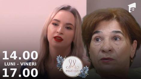 Mireasa Sezonul 6, 13 octombrie 2022. Bunica Ecaterina este fericită că s-a despărțit Roxana de Paul