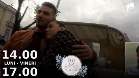 Mireasa Sezonul 6, 13 octombrie 2022. Gabriela și Valentin, plimbare cu tuk-tuk-ul prin București