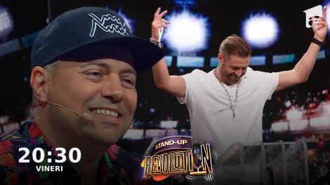 Stand-up Revolution | Sezonul 2, 14 octombrie 2022. Cristi Pulhac, rost dedicat fotbaliștilor: Singurul lor meci e cu freza!
