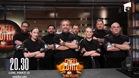 Chefi la cuțite sezonul 10, 17 octombrie 2022. Iată ce concurenți a ales chef Sorin Bontea în echipa sa