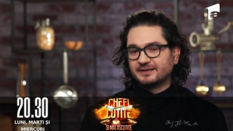 Chefi la cuțite sezonul 10, 17 octombrie 2022.Soția lui Florin Dumitrescu, reacție după ce i-a spus că trebuie brățări de aur roz