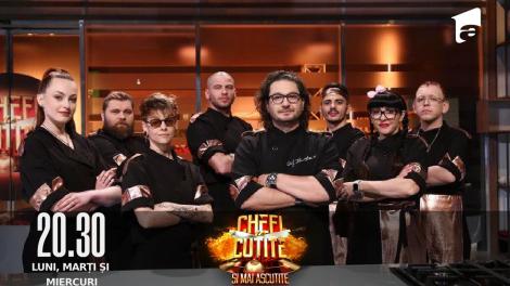 Chefi la cuțite Sezonul 10, 17 octombrie 2022. Iată ce concurenți a ales chef Florin Dumitrescu în echipa sa