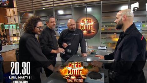 Chefi la cuțite sezonul 10, 17 octombrie 2022. Ce a gătit Nosfe și ce au zis chefii despre el