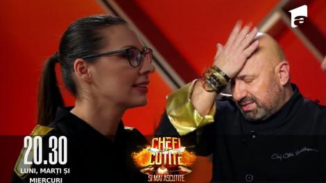 Chefi la cuțite | Sezonul 10, 19 octombrie. Lovitură grea pentru chef Cătălin Scărlătescu. Prima eliminare din echipa sa!