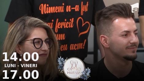 Mireasa Sezonul 6, 19 octombrie 2022. Cosmin și Miruna au împlinit o lună de relație