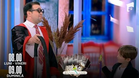 Super Neatza, 21 octombrie 2022. Harry Potter a aterizat în platou! Magicianul Robert Tudor vine călare pe aspirator