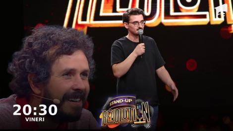 Stand-up Revolution | Sezonul 2, 21 octombrie 2022. Vlad Olteanu, glume despre prejudecăți