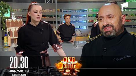 Chefi la cuțite | Sezonul 10, 24 octombrie. Proba de la duel. Concurenții trebuie să folosească în preparate cartofi, ou și somon