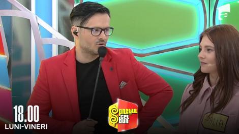Preţul cel bun sezonul 3, 26 octombrie 2022. Amalia a câștigat 200 de lei