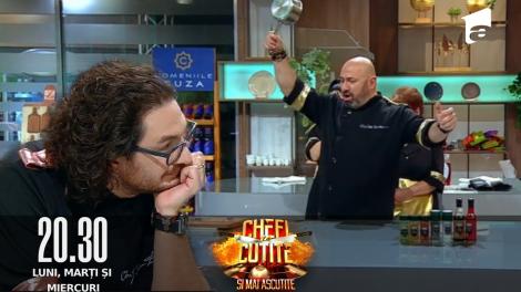 Chefi la cuțite | Sezonul 10, 26 octombrie. Chef Cătălin Scărlătescu a spart bomba! Ce amulete au fost ascunse în ea