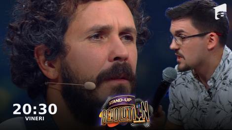 Stand-up Revolution | Sezonul 2, 28 octombrie 2022. Petrică Iștoc, glumele sale au mers ca „unse cu miere” la inima juraților
