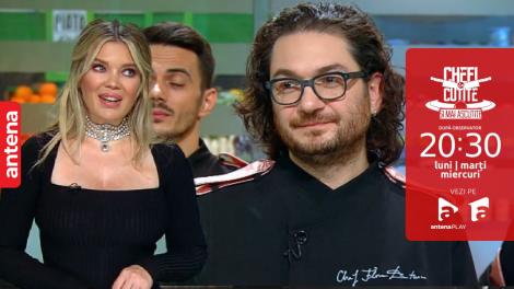 Chefi la cuțite | Sezonul 10, 31 octombrie. Gina Pistol, tema de gătit care i-a luat prin surprindere pe concurenți