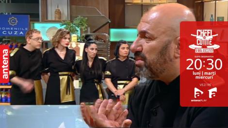 Chefi la cuțite | Sezonul 10, 1 noiembrie 2022. Cătălin Scărlătescu a răbufnit și a pus-o la zid pe Brigitta!