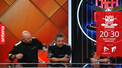 Chefi la cuțite | Sezonul 10, 2 noiembrie 2022. Cum a reacționat chef Sorin Bontea după ce și-a reîntâlnit colegii de platou