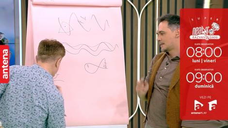 Super Neatza, 3 noiembrie 2022. Jocul ”Proverbe desenate” cu Doru Octavian Dumitru