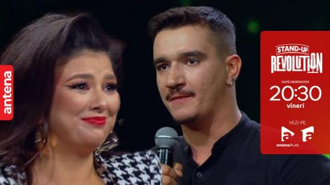 Stand-up Revolution | Sezonul 2, 4 noiembrie 2022. Teodor Abagiu, concurentul care a convins-o pe Maria Popovici cu poveștile sale de viață