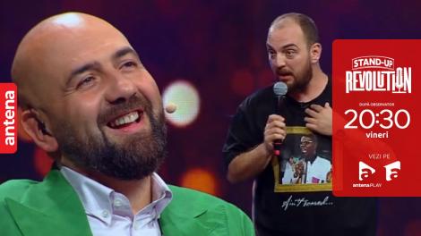 Stand-up Revolution | Sezonul 2, 4 noiembrie 2022. Bozgi, glumele despre gătit care au făcut delicul publicului