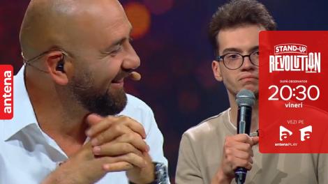 Stand-up Revolution | Sezonul 2, 4 noiembrie 2022. Mario Nistor, seria de glume scurte care i-a convins pe jurați