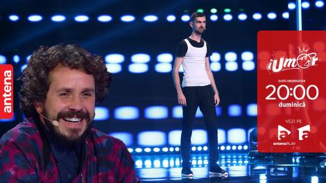 iUmor Sezonul 13, 6 noiembrie 2022. Stand-up unic! Sebastian Boancă și-a ironizat defectul de vorbire