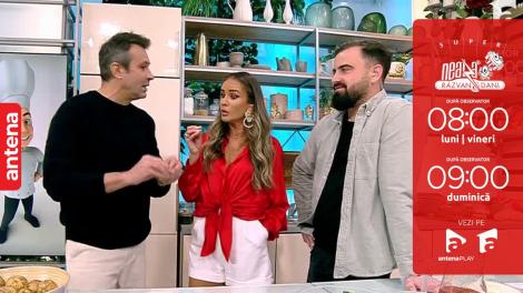 Neatza de Weekend, 6 noiembrie 2022. Rețeta lui Nicolai Tand: Gnocchi cu creveți și spanac