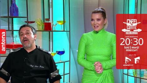 Chefi la cuțite | Sezonul 10, 7 noiembrie 2022. Cu ce veste neașteptată a venit Gina Pistol în platoul Chefi la cuțite
