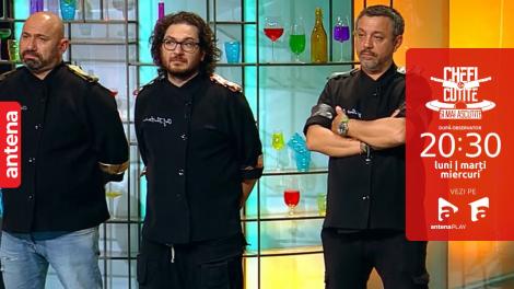 Chefi la cuțite | Sezonul 10, 7 noiembrie 2022. Două farfurii au obținut cel mai mic punctaj! Pe cine au eliminat chefii