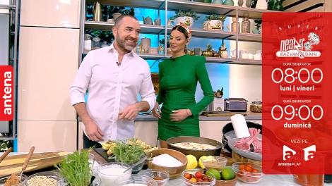 Super Neatza, 8 noiembrie 2022. Chef Radu Darie a gătit cotlet de miel