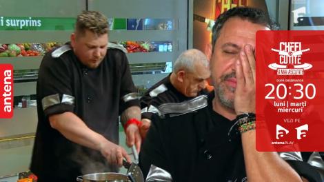 Chefi la cuțite | Sezonul 10, 9 noiembrie 2022. Chef Sorin Bontea, cu nervii întinși la maxim! Juratul nu a mai ținut cont de nimic și a țipat la echipa lui