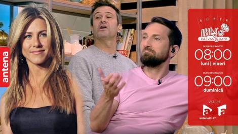 Super Neatza, 10 noiembrie 2022. Actrița Jennifer Aniston i-a daruit un trandafir lui Nicolai Tand