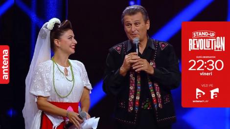 Stand-up Revolution | Sezonul 2, 11 noiembrie 2022. Nea Mărin și fiica sa, număr de dans de excepție
