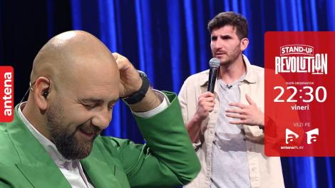 Stand-up Revolution | Sezonul 2, 11 noiembrie 2022. Simon Tage, suedezul stabilit în Berlin: Florin Salam, asta e tot ce știu despre România